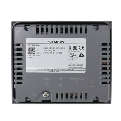 Ανθρώπινη οθόνη επαφής 4,3 διεπαφών μηχανών Siemens 6AV2123-2DB03-0AX0 (HMI)» χρώμα