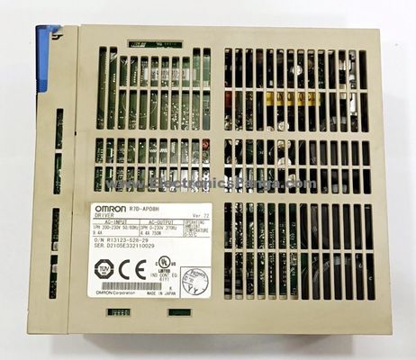 Σερβο φορτίο 750 ανεφοδιασμού 4.4A 200V εναλλασσόμενου ρεύματος 200VAC Omron R7D-AP08H r7d-ap08h-ND W