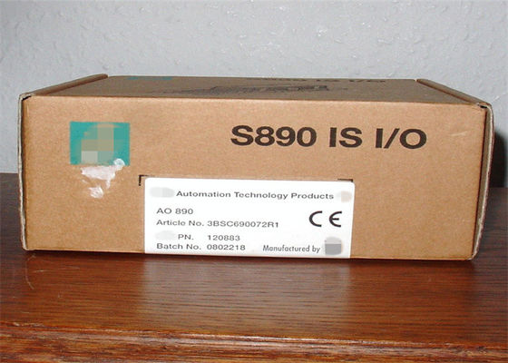 ΝΕΑ ΣΦΡΑΓΙΣΜΕΝΗ αναλογική 3BSC690072R1 ABB AO890 εγγενής-ασφαλής I/O ενότητα S800 για το εναλλασσόμενο ρεύμα 800M