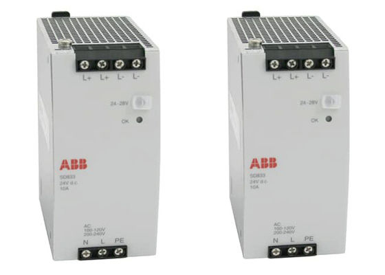 SD833 I/O με φράκτη DIN μονάδες ισχύος ενότητας 3BSC610066R1 S800 παροχής ηλεκτρικού ρεύματος