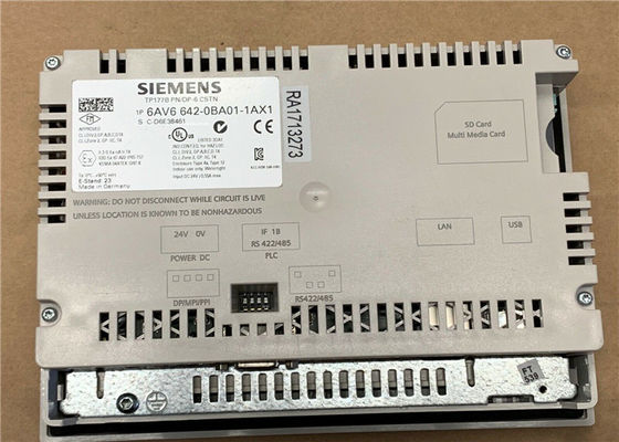 6AV6642-0BA01-1AX1 επίδειξη χρώματος Siemens SIMATIC TP177B 6» PN/DP STN 256
