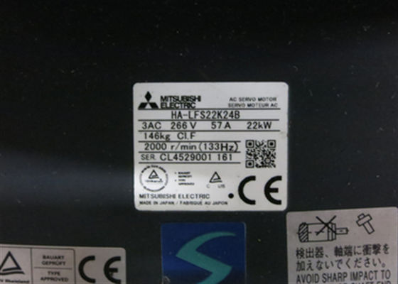 Εκτάριο-LFS22K24B βιομηχανική σειρά Melservo 22KW εκτάριο σερβο μηχανών εναλλασσόμενου ρεύματος της Mitsubishi