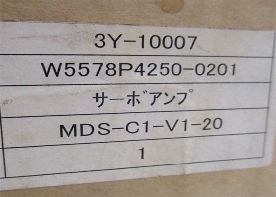 2.0KW σερβο μονάδα MD-c1-v1-20 ενισχυτών της Mitsubishi προγραμματίσημος ελεγκτής ελέγχου άξονα
