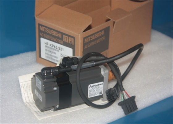 Βιομηχανική 400W ταχύτητα 3000RPM σερβο μηχανών HF-kp43-S21 102V εναλλασσόμενου ρεύματος της Mitsubishi ΝΈΑ στο απόθεμα