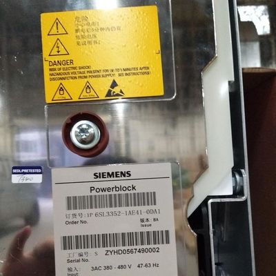 Φραγμός ισχύος ΣΥΝΕΧΟΎΣ αντικατάστασης τάσης εισαγωγής Siemens 6SL3352-1AG38-8FA1 675-1080 Β