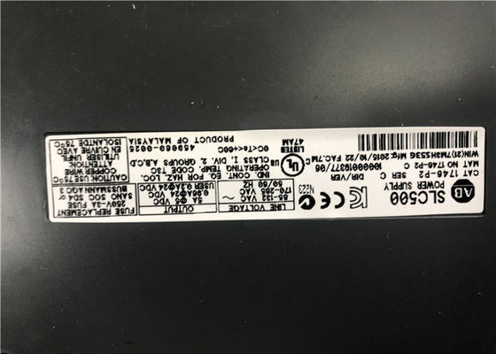 το ράφι 1746-P2 Άλλεν-Bradley SLC 500 τοποθετεί τη σειρά Γ εναλλασσόμενου ρεύματος 5A παροχής ηλεκτρικού ρεύματος 120/240V