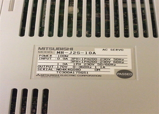 Mitsubishi 100W CNC AC Servo Drive MR-J2S-10A 170V Νέος ενισχυτής σε απόθεμα