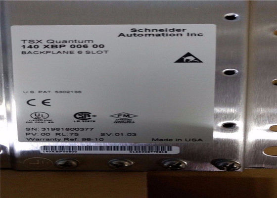 140XBP00600 Schneider Backplane 6 Slot Επαναχρεωτική μονάδα τροφοδοσίας ρεύματος Επαναχρεωτική μονάδα διόδου Y