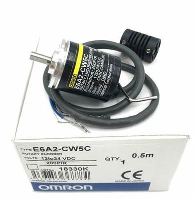 Ψήφισμα Omron e6a2-γ μέχρι της εξωτερικής διαμέτρου 500 ppr 25 χιλ. 5VDC −5% σε 12V +10%