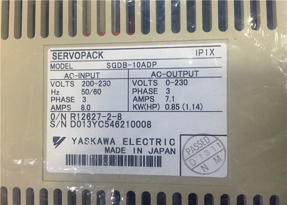 Βιομηχανικά σερβο Drive 850W YASKAWA sgdb-10ADP 50/60HZ SERVOPACK