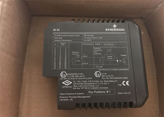 Περιττή ενότητα KJ3101X1-BA1 12P1865X032 KJ3102X1-BB1 παροχής ηλεκτρικού ρεύματος DeltaV