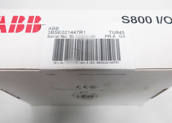Ενότητα 3BSE050930R1 TU850 S800 τελικών φραγμών TU845 3BSE021447R1