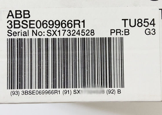 Περιττή MTU 50V S800 τελικών φραγμών 3BSE069966R1 TU854 ενότητα μονάδων