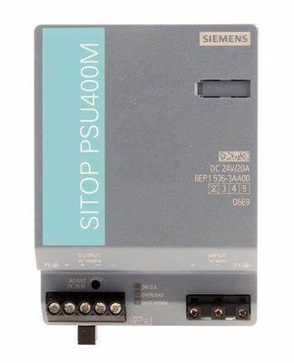 SIEMNES 6EP1536-3AA00 SITOP PSU400M 20 A DC/DC μετατροπέας εισόδου: 600 V DC έξοδος: 24 V DC/20 A