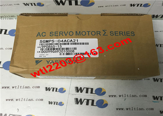 Βιομηχανική σερβο μηχανή sgmps-04ACA21 400W 200V εναλλασσόμενου ρεύματος Yaskawa ΟΛΟΚΑΊΝΟΥΡΓΙΑ