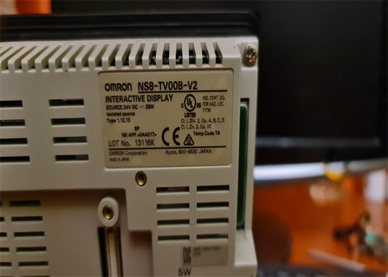 Omron NS8-TV00B-V2 Hmi Εικονική οθόνη οθόνης NS8 8.4 In LCD Χρώμα 640x480 Pixels 315x241x48.5mm