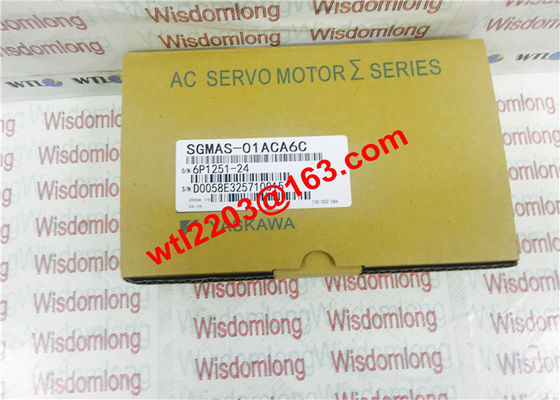 Βιομηχανική σερβο μηχανή sgmas-01ACA6C 100W 200V εναλλασσόμενου ρεύματος Yaskawa ΟΛΟΚΑΊΝΟΥΡΓΙΑ