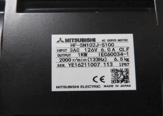 Hg-sn102j-S100 βιομηχανική σερβο μηχανή της Mitsubishi Electric