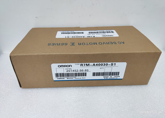 Βιομηχανική σερβο μηχανή r7m-a40030-s1 200V 2.6A 1.27HP 3000RPM εταιριών 400W Omron