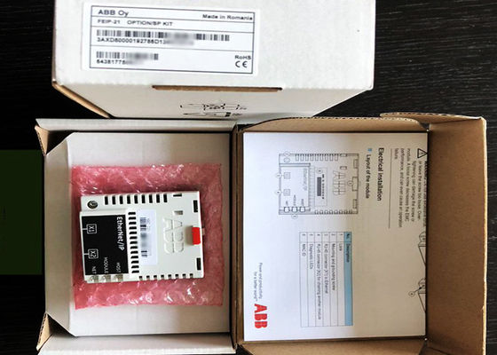 Feip-21 δύο ανοιγμάτων επιλογές Fieldbus Drive προσαρμοστών EtherNet 3AXD50000192786 IP