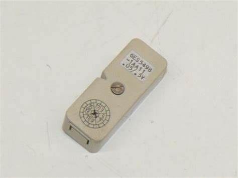 6ES5498-1AA11 SIEMENS SIMATIC S5, που μετρά την ενότητα σειράς για τις αναλογικές εισαγωγές