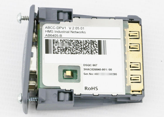 3HAC026840-001 DSQC 667 συμπαγή μέρη ελεγκτών ρομπότ IRC5C πινάκων Profibus