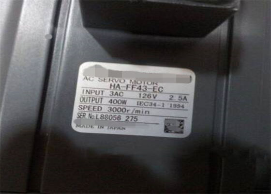 Σερβο μηχανή εκτάριο-ff43-ΕΚ 400W 126V 2.5A 3000r/min εναλλασσόμενου ρεύματος της Mitsubishi MELSERVO