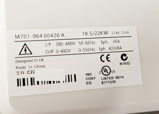 ΥΨΗΛΉΣ ΑΠΌΔΟΣΗΣ ΕΙΣΑΓΩΓΉ DRIVE 50/60HZ ΕΝΑΛΛΑΣΣΌΜΕΝΟΥ ΡΕΎΜΑΤΟΣ M701-06400420A UNIDRIVE M700