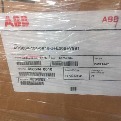 ABB ACS800-04M-0610-7 3 φάσης 560 kW Μετατροπέας συχνοτήτων 205 kg Τρέχον προϊόν