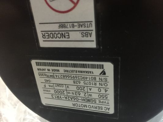 SGM-02B312B Yaskawa Βιομηχανικός σερβοκινητήρας AC σερβοκινητήρας 100V 200W 2.7A 3000 στροφές ανά λεπτό