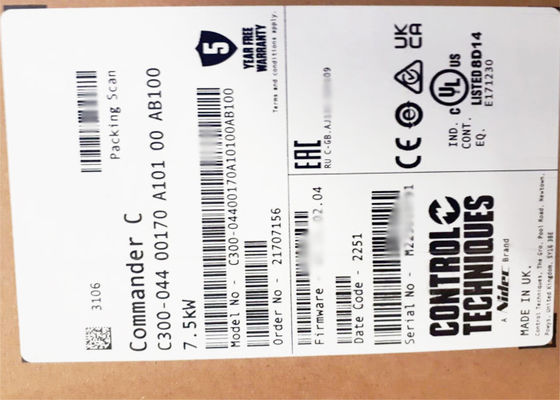 C300-04400170Α ΤΕΧΝΙΚΕΣ ΚΑΝΤΡΟΛΙΣΜΟΥ 7.5KW 17A Μετατροπέας συχνοτήτων