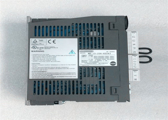 200W MITSUBISHI AC Υπηρετικός ενισχυτής MR-J3-20A-KE043 360Hz 1.5A Βιομηχανική έξοδος 170V