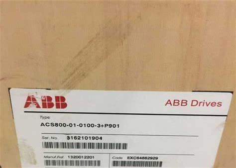 ABB ACS800-01-0135-3+P901 έως 200 kW Μετατροπέας συχνοτήτων μονοφάσης 50 60hz