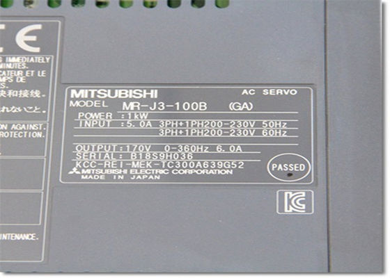 Της MITSUBISHI σερβο ενισχυτών κ.-J3 σερβο Drive κ.-j3-100B εναλλασσόμενου ρεύματος σειράς βιομηχανικό ΝΈΟ