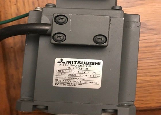 Mitsubishi NEW 200W AC SERVO MOTOR HA-FF23-UL 3AC 129V 1.3A 3000 στροφές ανά λεπτό