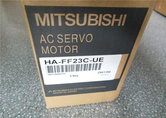 Mitsubishi 200W AC SERVO MOTOR HA-FF23C-UE 3AC 129V 1.3A 3000 στροφές ανά λεπτό σε απόθεμα