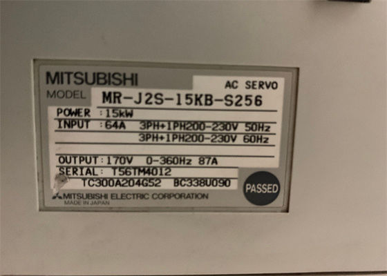 Η Mitsubishi Electric 15kw Industrial Driver MR-J2S-15KB-S256 AC SERVO AMPLIFIER ΝΕΟ σε αποθεματισμό