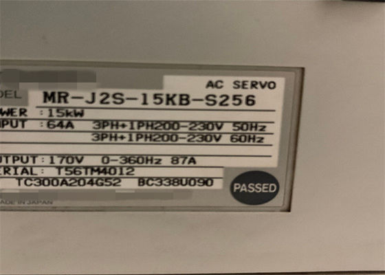 Η Mitsubishi Electric 15kw Industrial Driver MR-J2S-15KB-S256 AC SERVO AMPLIFIER ΝΕΟ σε αποθεματισμό