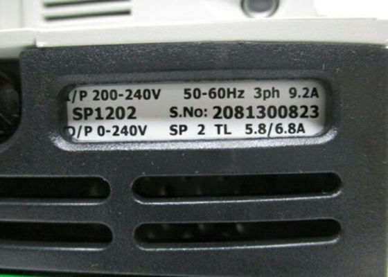NIDEC Εμέρσον Τεχνικές Ελέγχου Unidrive SP1202 200VAC Πίνακα Mount Drive SP2TL 5.8/6.8A