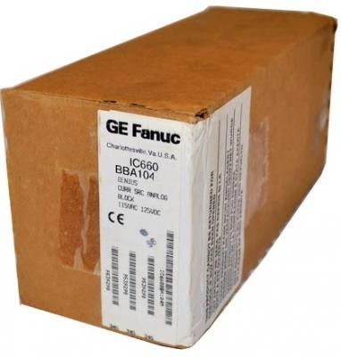 GE IC660BBR101 Τετάρτη 115 VAC Ομάδα απομόνωσης κυκλώματος εξόδου είναι 1500VAC