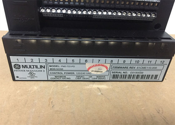 GE Multilin FM2 Διαχειριστής τροφοδοσίας 2 FM2-722-PD Διακόπτης ελέγχου ισχύος 240VAC Παγκόσμιο ρελέ