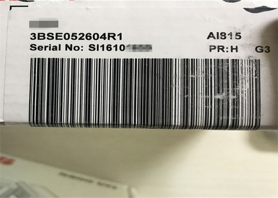 Αναλογική μονάδα εισόδου ABB AI815 3BSE052604R1 Ψηφιακό S800 μονάδα I/O 1x8 κανάλια με HART