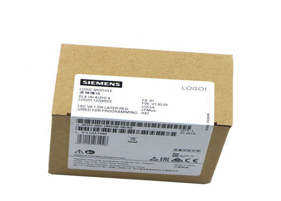Η Siemens 6ED1052-1FB08-0BA0 230RCE προγραμματιζόμενος λογικός ελεγκτής