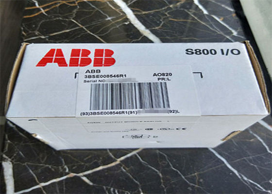 ΑΜΒ AO820 3BSE008546R1 Αναλογική μονάδα εξόδου AO820 S800 σειράς Μονάδα I/O 4x1 ch