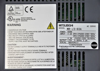 600W Mitsubishi AC Servo Amplifier MR-J3-60A-ED Βιομηχανική κίνηση MR-J3-60A-EB 170V 3.2A