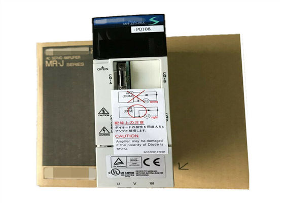 Mitsubishi Electric 200W MR-J2S-20A-PQ108 Βιομηχανικός AC SERVO Drive 170V 0-360HZ ΝΕΟ