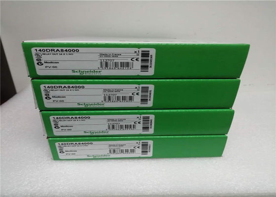 Schneider PLC I O Module 140DRA84000 Απόδοση ρελέ 16 σημεία NO 2A σημεία Νέο Αρχικό