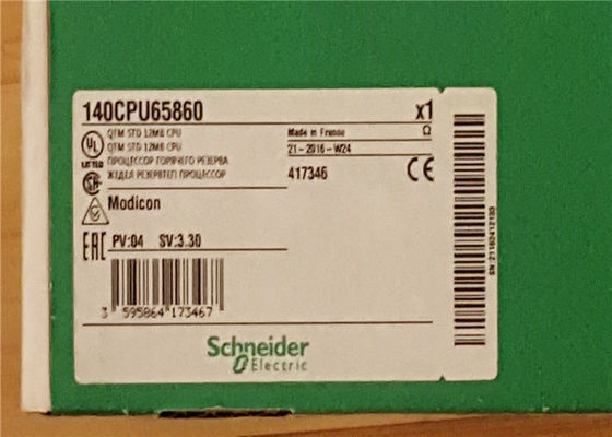 140CPU65860 Modicon Κβαντικός επεξεργαστής PLC Ethernet 651 652 Μεγάλη διάρκεια ζωής