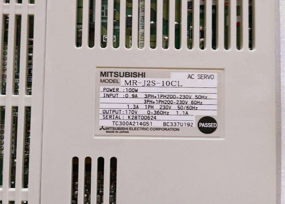 MITSUBISHI SERVO DRIVER MR-J2S-10CL1 Βιομηχανικός ενισχυτής AC 100W 0.9A 200-230V 50Hz