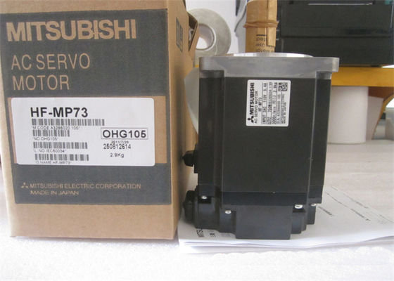 Βιομηχανικός έλεγχος Χωρίς βούρτσοι AC Servo Motor MITSUBISHI HF-MP73 / HF-MP73K Μεγάλη ταχύτητα 3000r/ Min